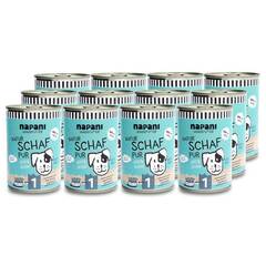 Nassfutter „Schaf pur“ Sparpaket von napani