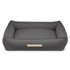 Labbvenn® Hundebett mit Rand MØVIK light anthracite