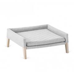 Labbvenn® Hundebett LULU in hellgrau