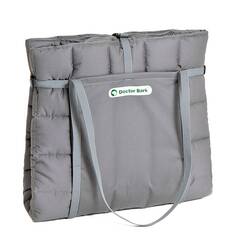 TRAVELBAG - Reisedecke für Hunde hellgrau, waschbar bei 95°C