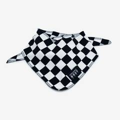 Hunde-Bandana PUNKY in schwarz | weiß