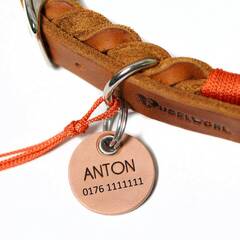 Hundemarke aus Leder von Rudelwohl®