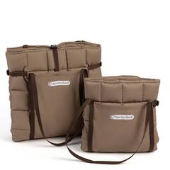 TRAVELBAG - Reisedecke für Hunde goldbraun, waschbar bei 95°C