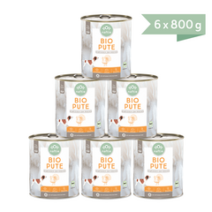 naftie Reinfleisch 100% BIO PUTE pur 800g Sparpakete