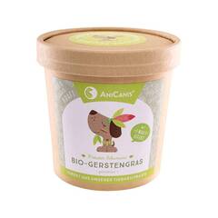 AniCanis Bio Gerstengras gemahlen für Hunde & Katzen, 100g