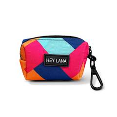 Kotbeutelspender KUNTERBUNT • pink | türkis