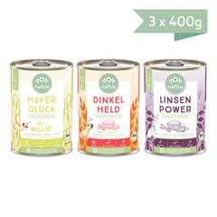 naftie veganes Hundefutter Nassfutter Bio Testpaket