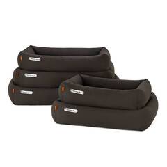 Hundebett orthopädisch braun • Doctor Bark • waschbar bei 95°C
