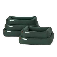 Hundebett orthopädisch grün • Doctor Bark • waschbar bei 95°C