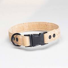 Hundehalsband aus Kork • vegan • Luís natur