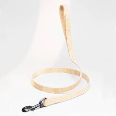 Hundeleine Korkleder mit Griffschlaufe • Isilda Klassisch Kork