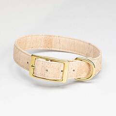 Korkleder-Halsband, verstellbar • Bento Shine Bright