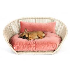 Luxus Hundebett VOGUE Oxford • rosé