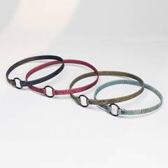 Hunde Markenhalsband aus Korkleder Pépé • 8 Farben • schwarz