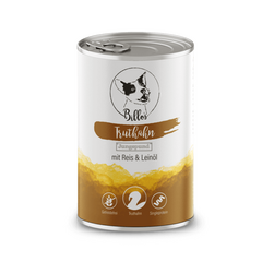 SPARPAKET Nassfutter für Welpe und Junghund • Truthahn mit Reis und Leinöl • Billo's