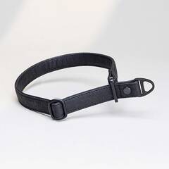 Zugstopp-Halsband Korkleder • Eugènio schwarz