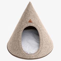 Hunde-Tipi aus Filz • Tonto Beige