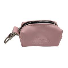 Kotbeutelspender rosa • Kunstleder