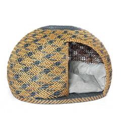 Rattan Hundehöhle für größere Hunde Bellfugio