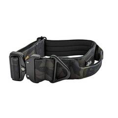 Breites Tactical Halsband mit Griff • gepolstert • Camouflage
