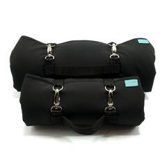 Hundedecke für unterwegs schwarz ★ Dog'n'Roll von MooiZo