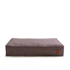 Hundekissen Tweed violett "Hollyhock" • reine Wolle