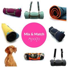 Reisedecke für große Hunde, konfigurierbar ★ MooiZo Dog'n'Roll