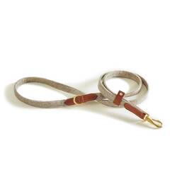 Umhängeleine Tweed graubraun "Body Stone"