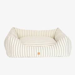 Orthopädisches Hundebett • 100% Baumwolle • hellblau • Kingston