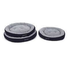 Anti-Stress Hundebett, waschbar 60 Grad • Hundenest königsblau