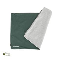 Hundekissen-Bezug Fleece dunkelgrün • waschbar bei 60 Grad