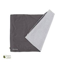 Hundekissen-Bezug Fleece grau • waschbar bei 60 Grad