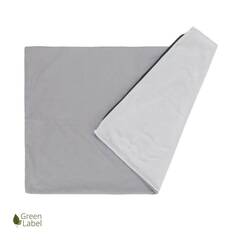 Hundekissen-Bezug Fleece hellgrau • waschbar bei 60 Grad