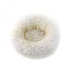 Schaffell Hundebett Donut • crème • 3 Größen