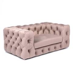 Luxus Hundesofa für kleine Hunde • GLAMOUR beige