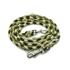 Paracord-Hundeleine, grün