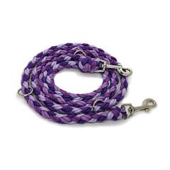 Paracord-Hundeleine, lila