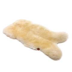 Großes Schaffell aus artgerechter Haltung • champagner