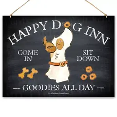 Hundeschild 'Happy Dog Inn'