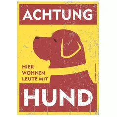 Warnschild Rottweiler