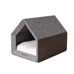 Hundehöhle PEThome TEDDY • dunkelgrau