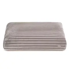 Luxus-Hundekissen aus Webpelz • beige