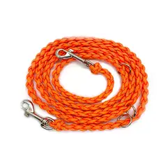 Reflektierende Hundeleine, leicht • neon-orange • Paracord