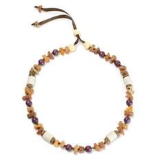 Bernsteinkette für Hunde • bordeaux