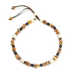 Bernsteinkette für Hunde • schwarz