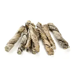 Kabeljau-Haut, geflochten