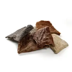 Pferde-Hautplatten mit Fell