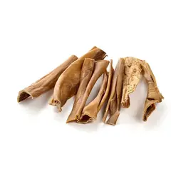 Pferdehaut, getrocknet und gerollt