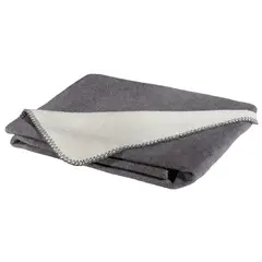 Wendedecke für Hunde REVERSO anthrazit | grau