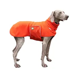 Fleece-Hundepullover orange • Theo & Emma 'Henry'
